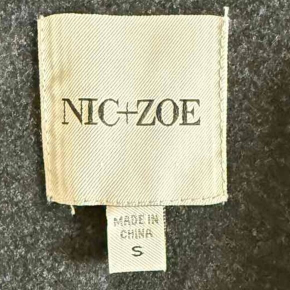 NIC + ZOE All Day Comfort Knit Blazer In Dark Indigo size S - Picture 5 of 14